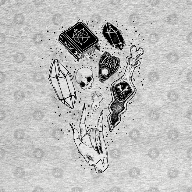 Witchcraft ☾ - Witch - T-Shirt | TeePublic